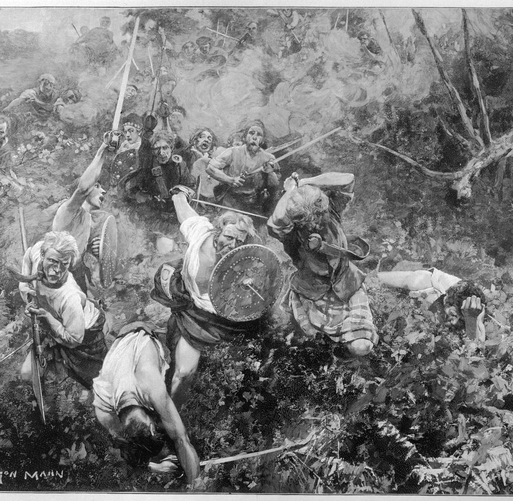 The Massacre of the Macdonalds by the Campbells at Glencoe - 30 were killed and others died in flight Date: 13 February 1692 (Mary Evans Picture Library) || Nur für redaktionelle Verwendung