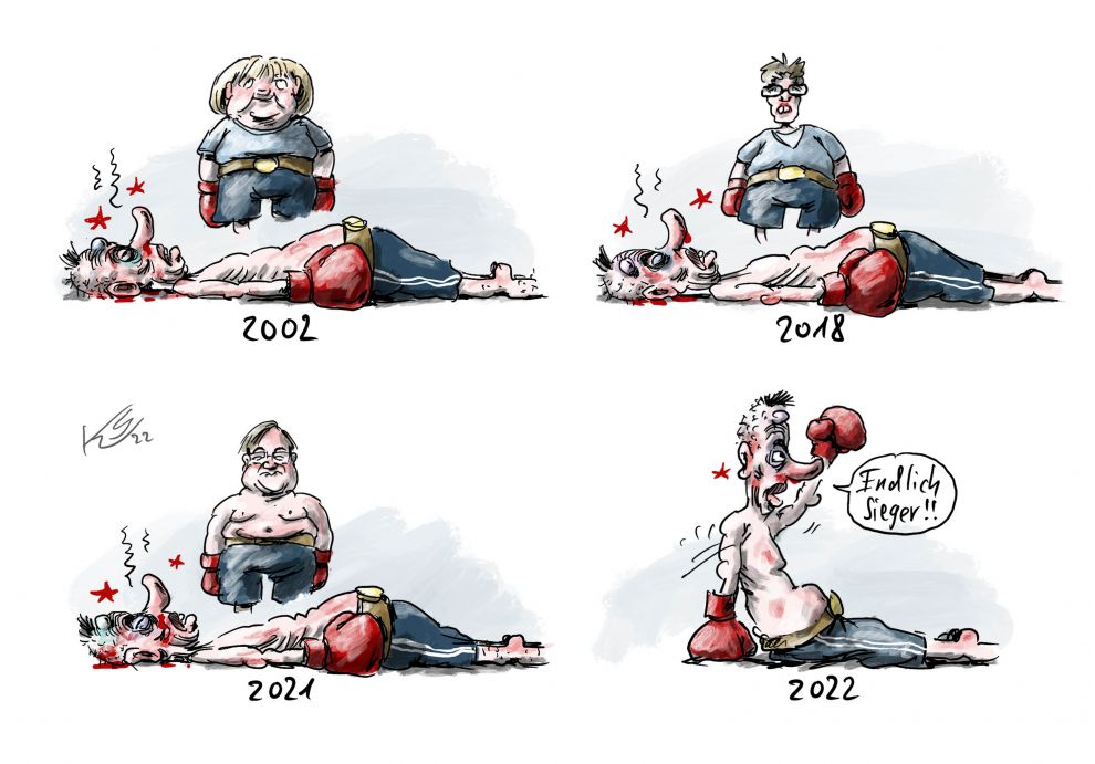 Karikatur vom 21.01.2022