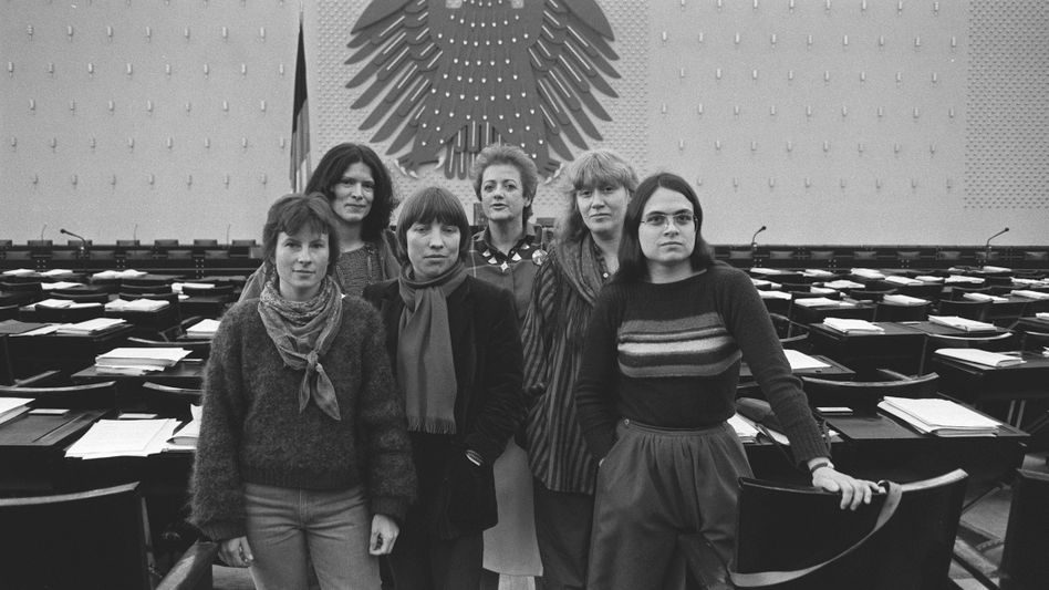 Das »Feminat« der Grünen (1984): Nur Frauen an der Spitze