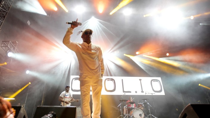 Musik: Der Rapper Coolio, hier ein Foto von 2019 auf der Bühne in Canberra, Australien, ist im Alter von 59 Jahren gestorben, wie mehrere Quellen berichten.